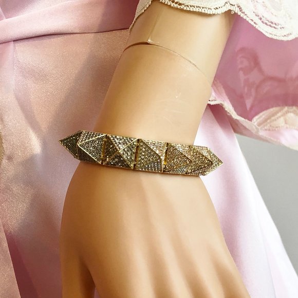 Ombre crystal bracelet